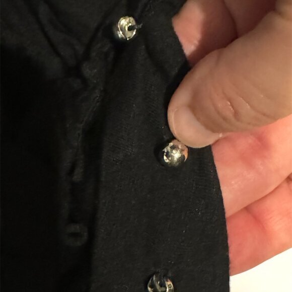 Guess Black Asymmetrical Dress – Size Small - Picture 3 of 8